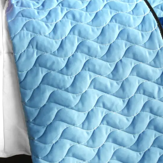 Ice Fire -  3PC Vermicelli - Quilted Patchwork Quilt Set (Full/Queen Size) Photo 2