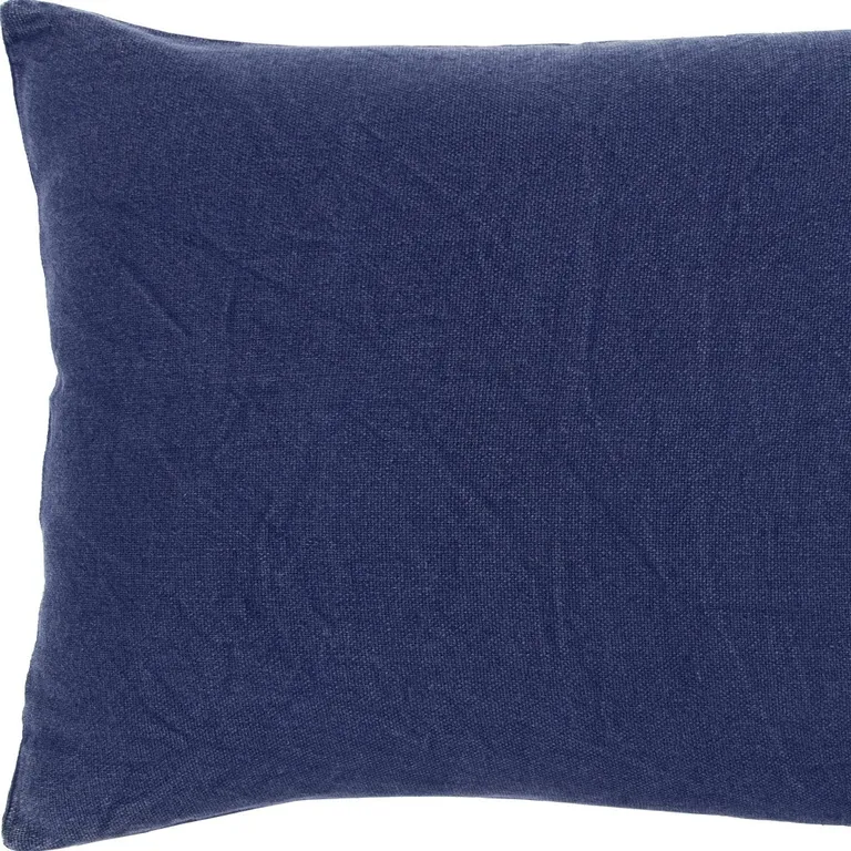 Indigo King Cotton Washable Polyester Duvet Cover Set With Two Shams Photo 4