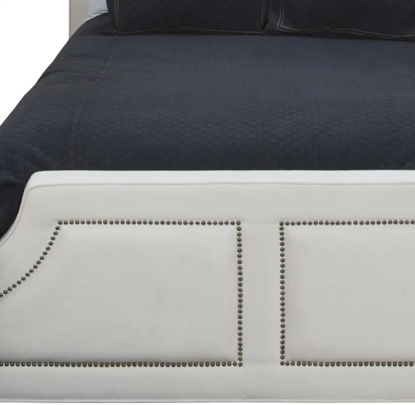 Indigo Queen 100% Cotton 300 Thread Count Machine Washable Down Alternative Comforter Photo 4