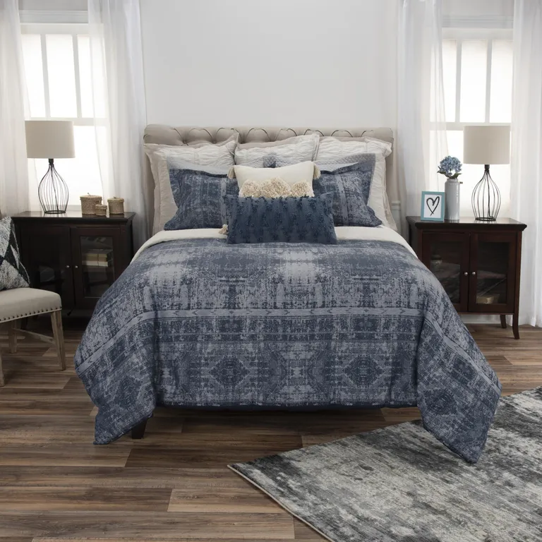 Queen 100% Cotton 300 Thread Count Washable Duvet Cover Photo 5