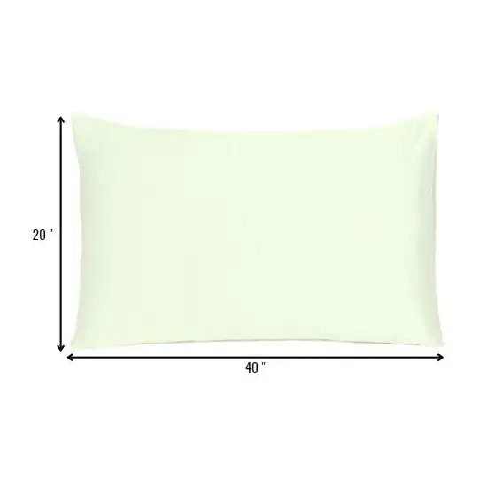 Ivory Dreamy Set Of 2 Silky Satin King Pillowcases Photo 8