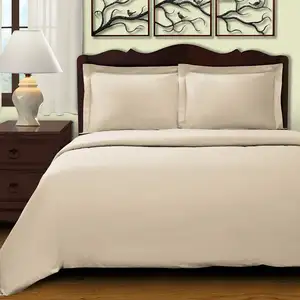 Photo of Ivory King Cotton Blend 400 Thread Count Washable Duvet Cover Set
