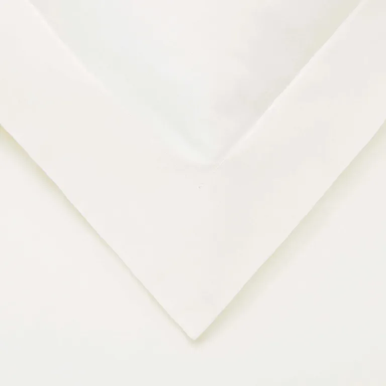 Ivory King Cotton Blend Washable Duvet Cover Set Photo 4