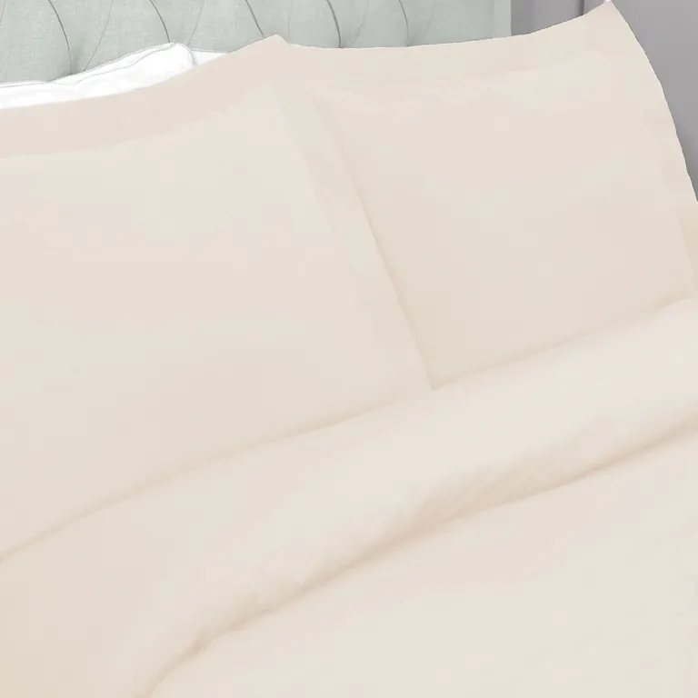 King 100% Cotton 300 Thread Count Washable Duvet Cover Set Photo 4