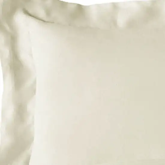 Ivory King Rayon Washable Duvet Cover Set Photo 6