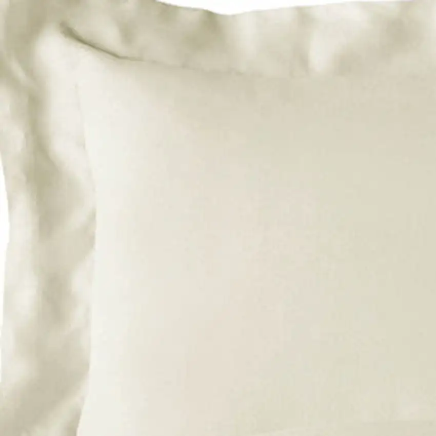 Ivory King Rayon Washable Duvet Cover Set Photo 6