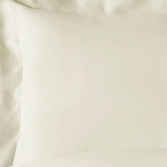 Ivory King Rayon Washable Duvet Cover Set Photo 9