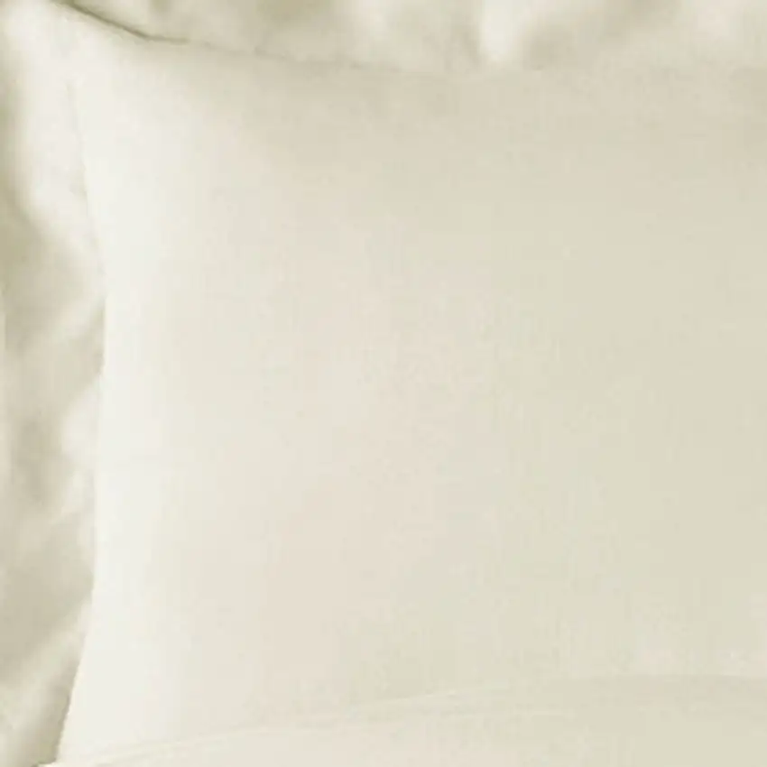 Ivory King Rayon Washable Duvet Cover Set Photo 9