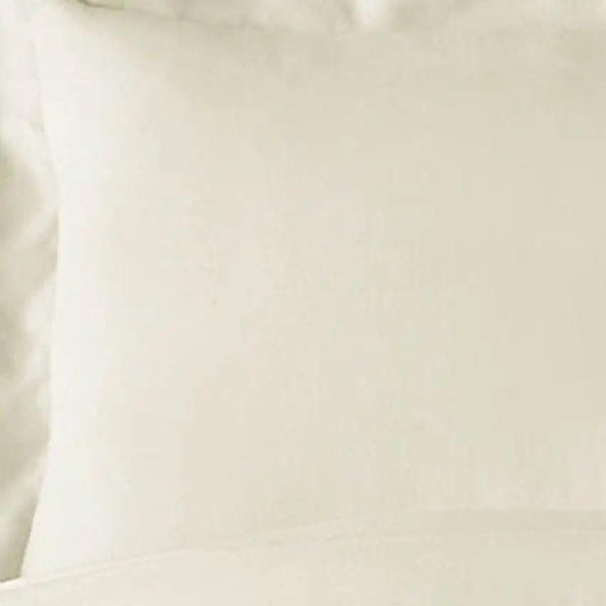 Ivory King Rayon Washable Duvet Cover Set Photo 3