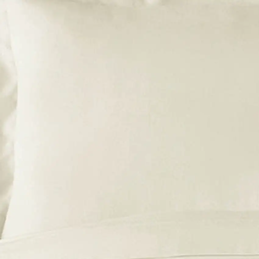 Ivory King Rayon Washable Duvet Cover Set Photo 2