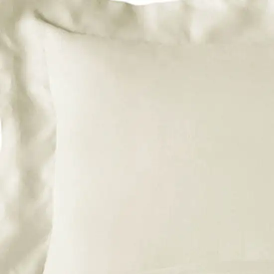 Ivory King Rayon Washable Duvet Cover Set Photo 8