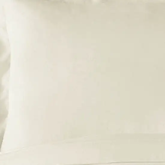 Ivory King Rayon Washable Duvet Cover Set Photo 7