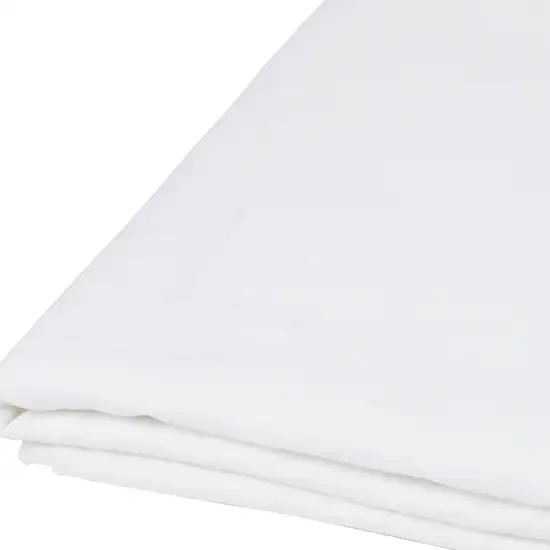 Ivory Linen King Flat Sheet Photo 4