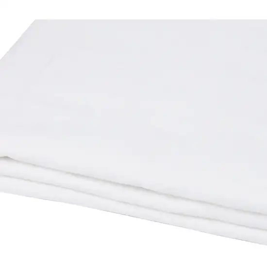 Ivory Linen Twin Flat Sheet Photo 4