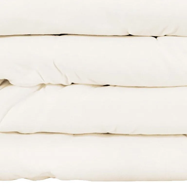 Ivory Queen Cotton Blend 1000 Thread Count Washable Duvet Cover Set Photo 5
