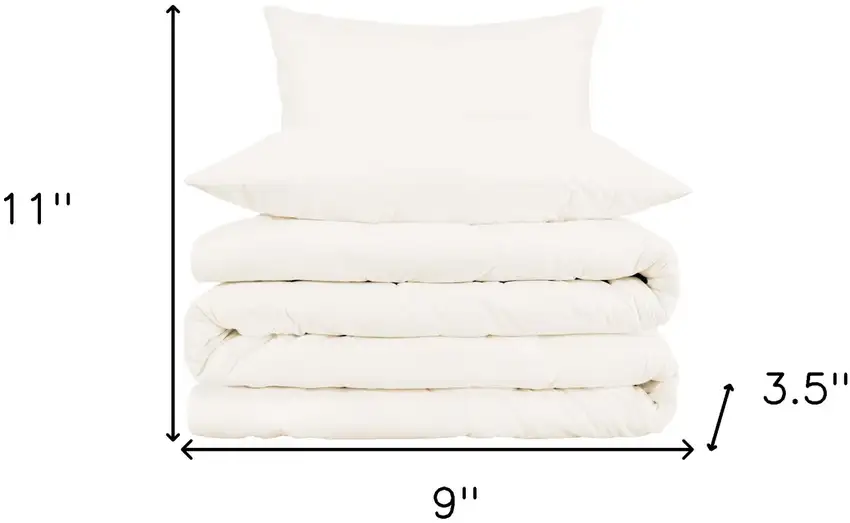 Ivory Queen Cotton Blend 1000 Thread Count Washable Duvet Cover Set Photo 7