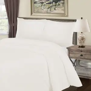 Photo of Ivory Queen Cotton Blend 1000 Thread Count Washable Duvet Cover Set