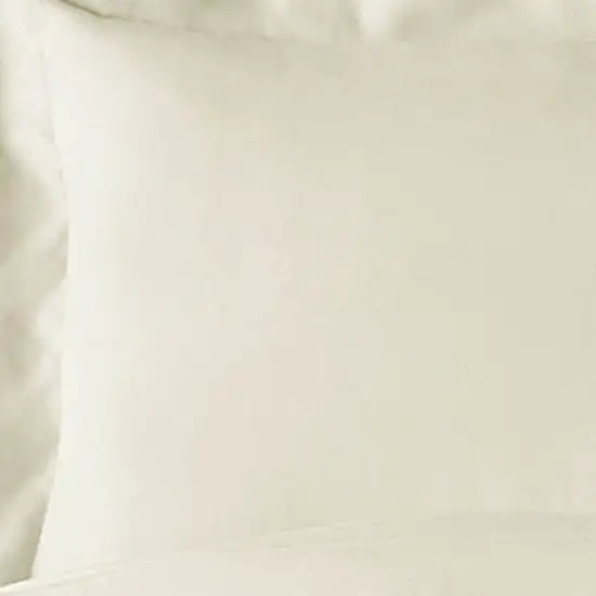 Ivory Queen Rayon Washable Duvet Cover Set Photo 9
