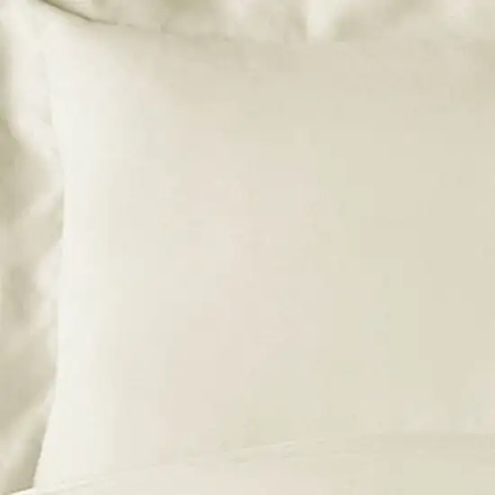 Ivory Queen Rayon Washable Duvet Cover Set Photo 6