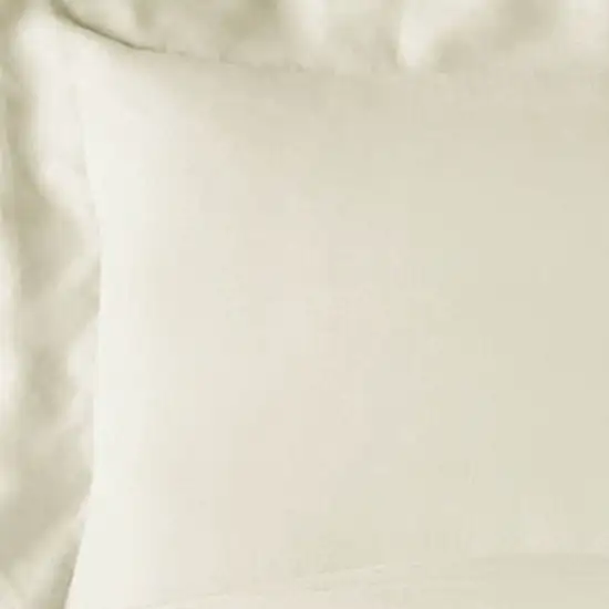 Ivory Queen Rayon Washable Duvet Cover Set Photo 8