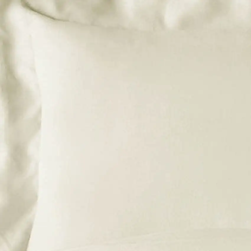 Ivory Queen Rayon Washable Duvet Cover Set Photo 8