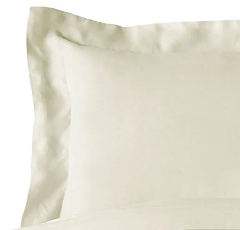 Ivory Queen Rayon Washable Duvet Cover Set Photo 2
