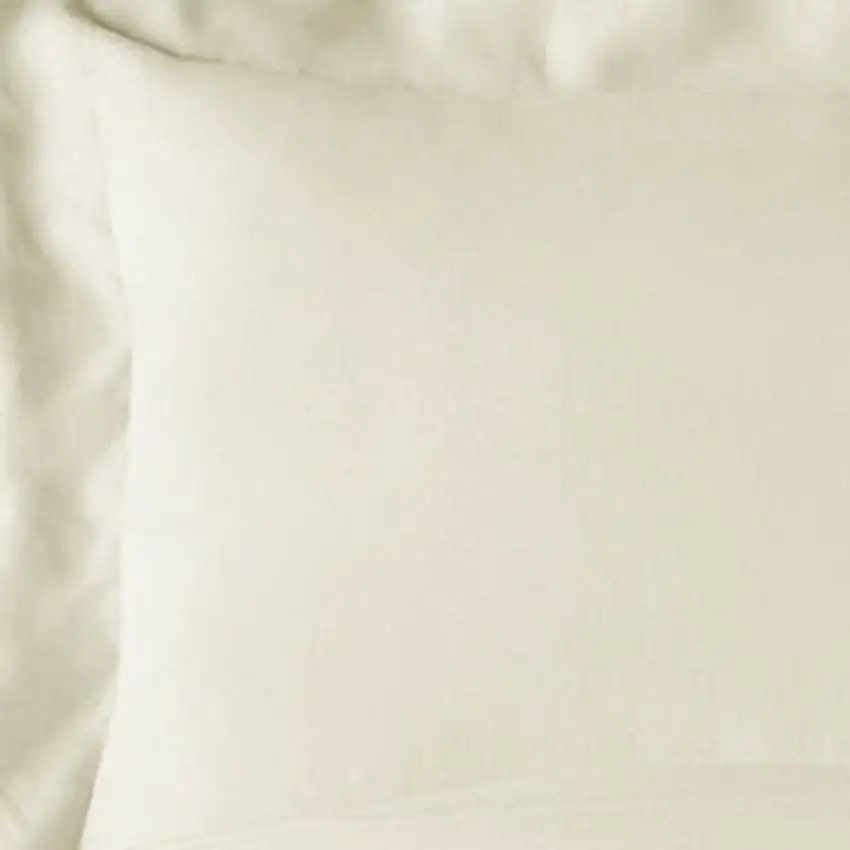 Ivory Queen Rayon Washable Duvet Cover Set Photo 3