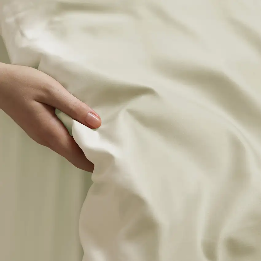 Ivory Queen Rayon Washable Duvet Cover Set Photo 3