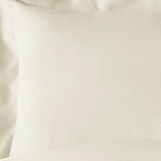 Ivory Queen Rayon Washable Duvet Cover Set Photo 6