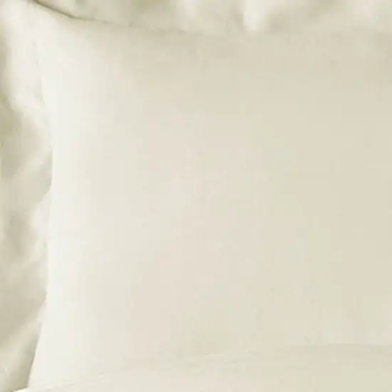 Ivory Queen Rayon Washable Duvet Cover Set Photo 9