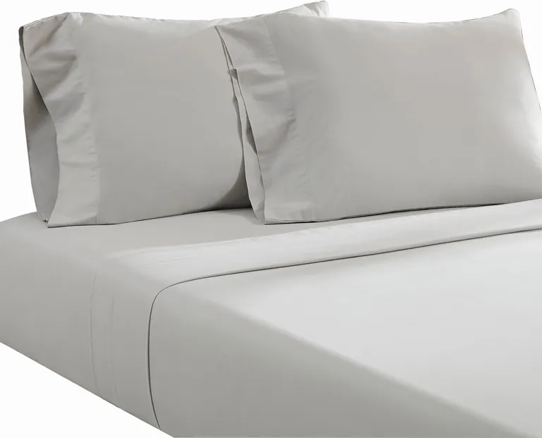 Ivy 4 Piece California King Size Cotton Sheet Set, Prewashed Photo 1