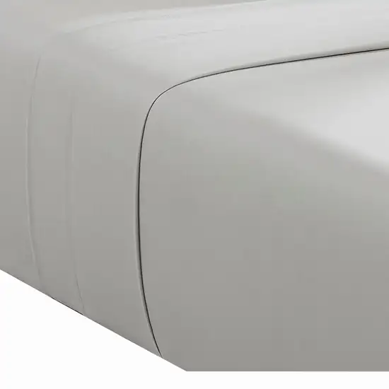 Ivy 4 Piece California King Size Cotton Sheet Set, Prewashed Photo 2