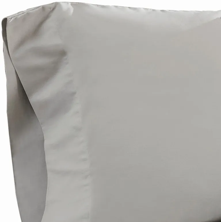 Ivy 4 Piece California King Size Cotton Sheet Set, Prewashed Photo 3