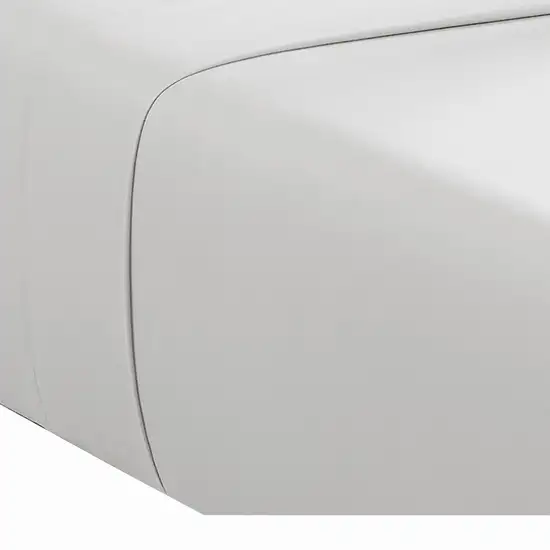 Ivy 4 Piece California King Size Soft Cotton Sheet Set, Prewashed Photo 4