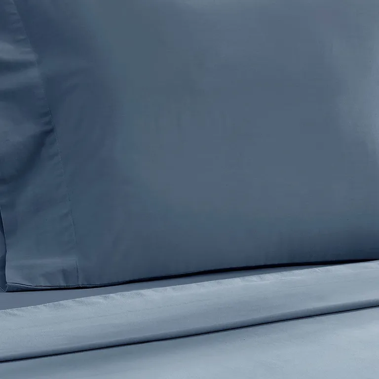 Ivy 4 Piece California King Size Soft Cotton Sheet Set, Prewashed Photo 3