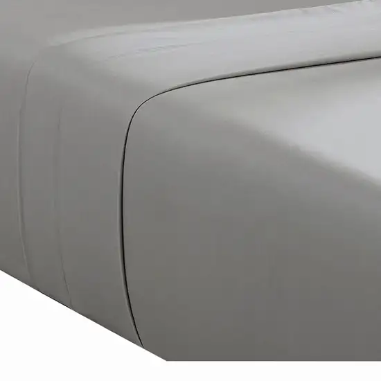 Ivy 4 Piece California King Size Soft Cotton Sheet Set, Prewashed Photo 4