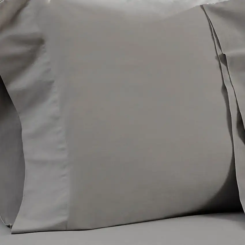 Ivy 4 Piece California King Size Soft Cotton Sheet Set, Prewashed Photo 3
