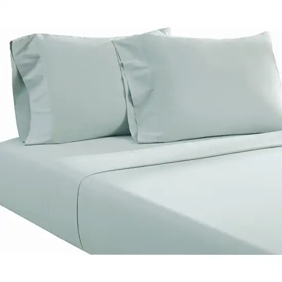 Ivy 4 Piece King Size Cotton Ultra Soft Sheet Set, Prewashed Photo 1