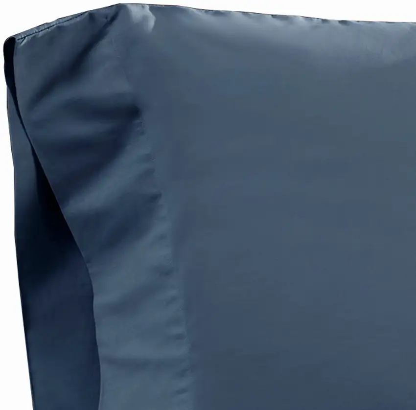 Ivy 4 Piece Queen Size Cotton Ultra Soft Sheet Set, Prewashed Photo 2