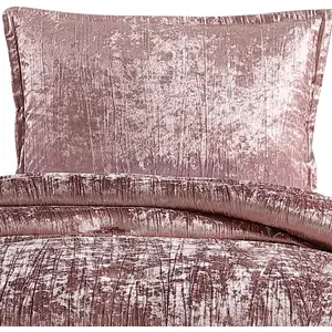 Photo of Jay 2 Piece Twin Comforter Set, Polyester Velvet, Deluxe Texture