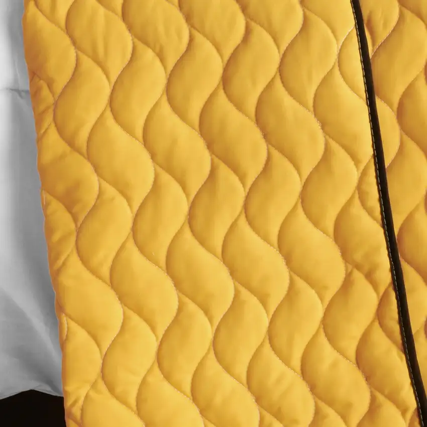 Jessie J -  Vermicelli-Quilted Patchwork Geometric Quilt Set Full/Queen Photo 3