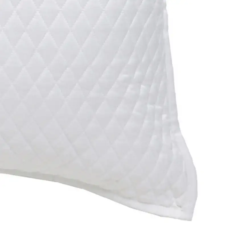Kahn 26 Inch Hand Stitched Soft Sateen Euro Pillow Sham, Cotton Fill Photo 4