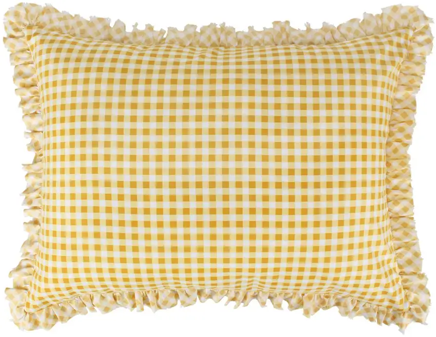 Kelsa Set of 2 Standard and King Floral Pillow Sham Set, Polyester Photo 3