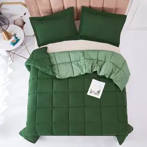 Photo of King/Cal King Traditional Microfiber Reversible 3 Piece Comforter Set