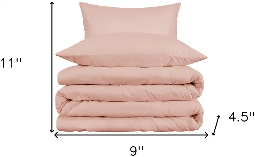 Blush King Cotton Blend 1000 Thread Count Washable Duvet Cover Set Photo 7