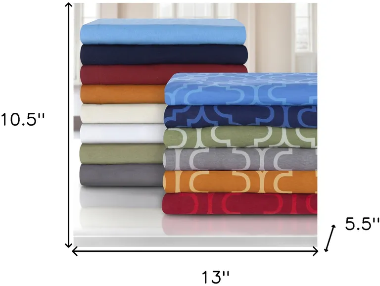 King Cotton Blend Thread Count Washable Duvet Cover Set Photo 4