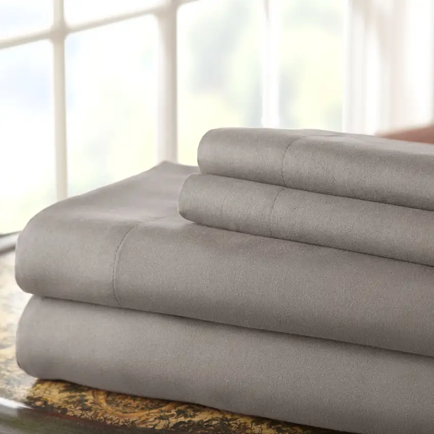 Lanester 4 Piece California King Size Deep Pocket Sheet Set The Urban Port Photo 2