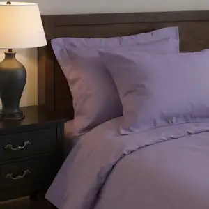 Photo of Lavender Queen Cotton Washable Duvet Cover Set With Two Shams