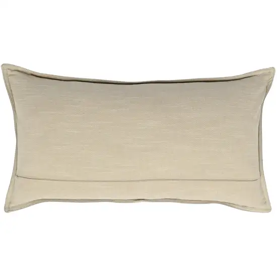 Leatherette Throw Pillow with Stitched Details and Flanged Edges,Dark Brown Photo 2