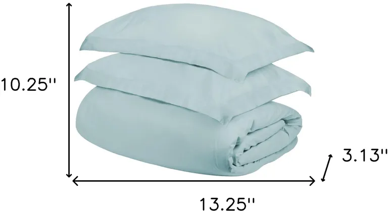 King Cotton Blend 400 Thread Count Washable Duvet Cover Set Photo 4